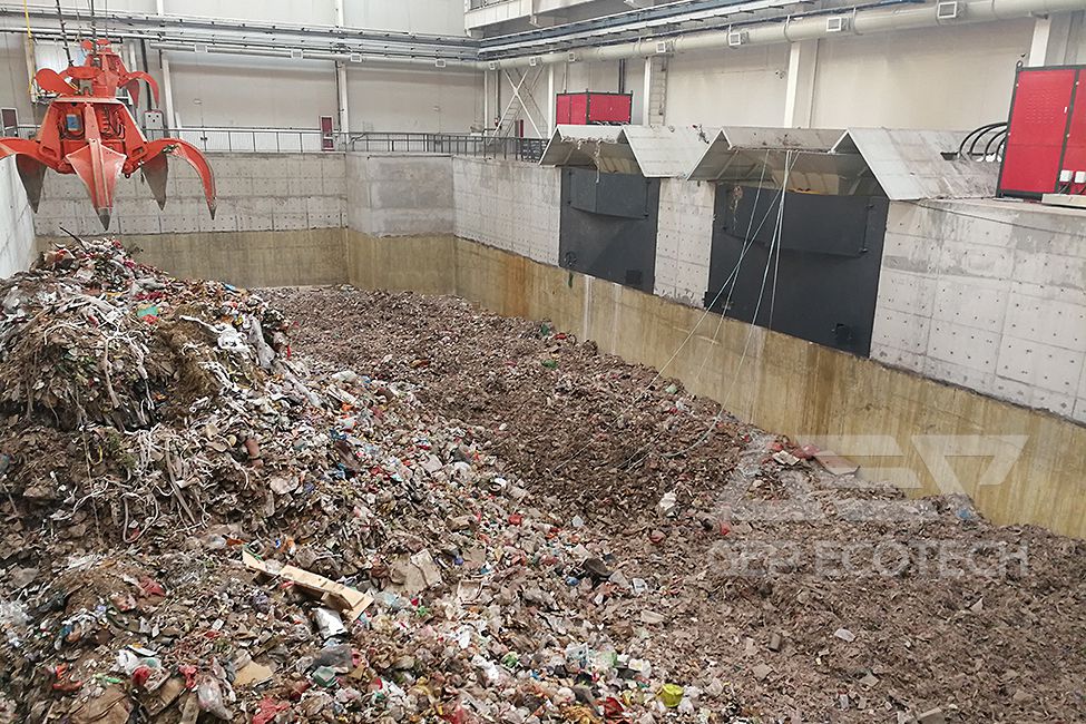 Municipal Solid Waste Shredding and Sorting Project in Hebei, China