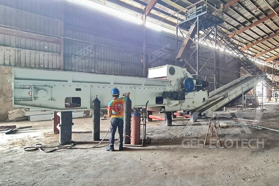 Biomass Power Plant Shredding Project in Southeast Asia