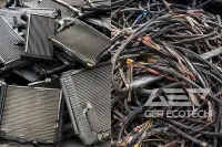 Primary Size-Reduction of Cu/Al Radiators & Cables? Go with a Hydraulic Dual-Shaft Shredder
