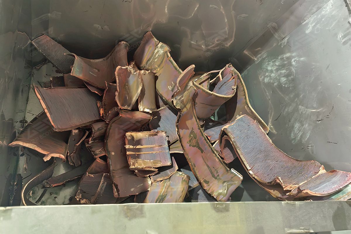 Copper Plate Shreds Copper Plate Shreds
