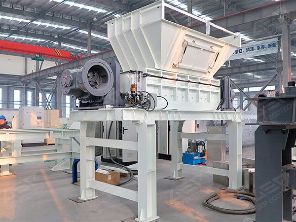 New Generation Double Shaft Shredder with Upgraded Quality