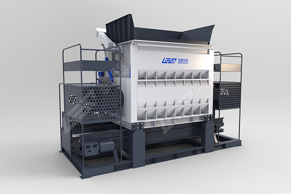 Single-shaft shredder, the fine shredding equipment