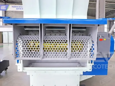 GEP ECOTECH GSS08 Single-Shaft Shredder: The Preferred Solution for Efficient Pharmaceutical Packaging Waste Treatment