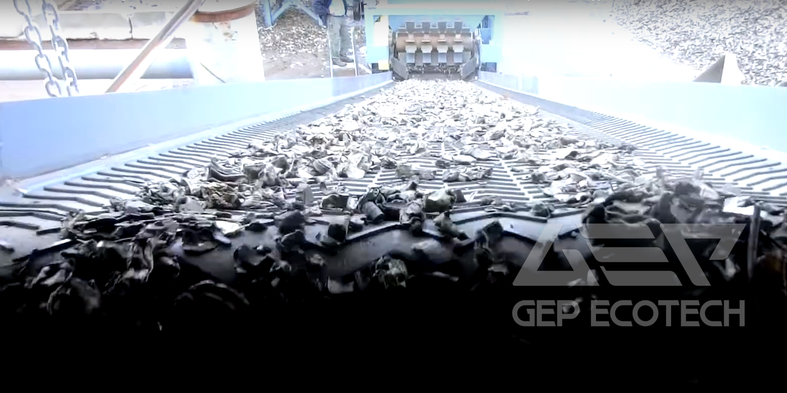Metal Recycling Solutions: GEP ECOTECH's Cutting-Edge Shredding and Sorting Production Line