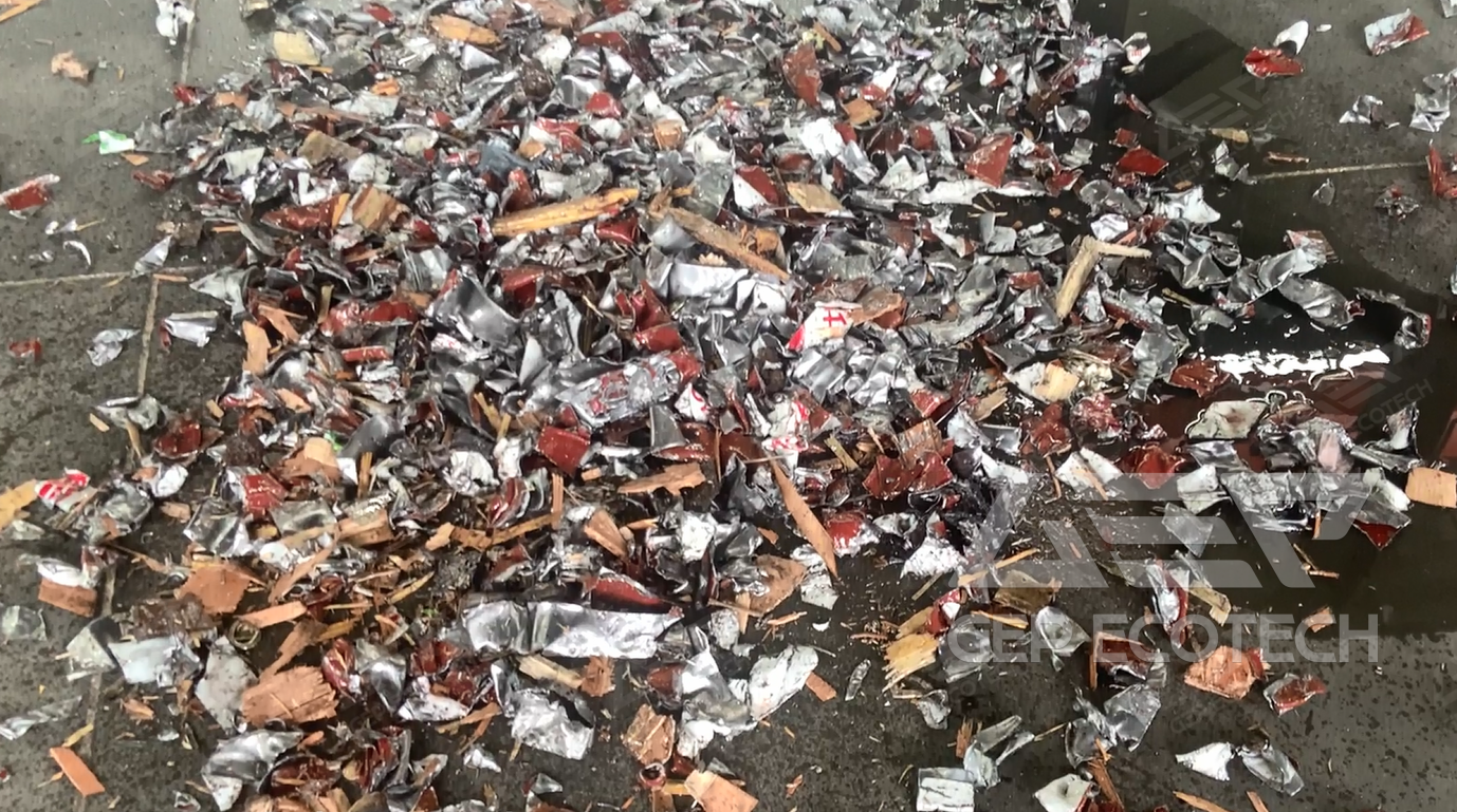 Effortlessly and Thoroughly Dispose of Hazardous Waste Barrels with Our High-Powered Four-Axis Shredder