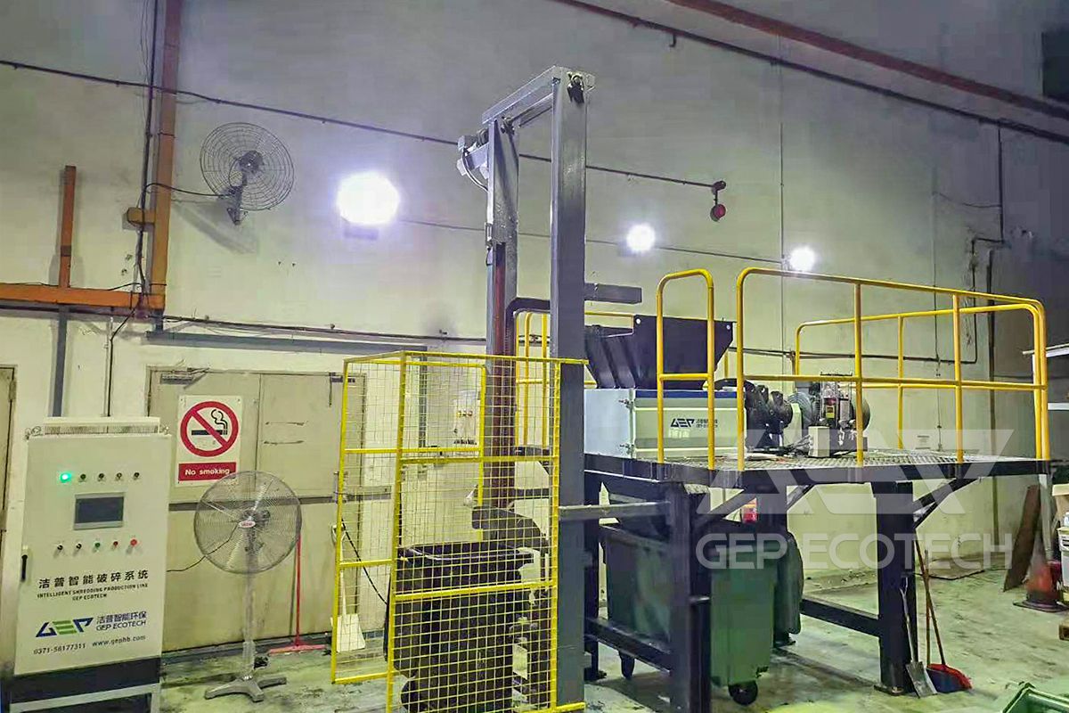 Waste Shredding and Disposal Project in Singapore