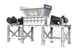 Double-Shaft Industrial Waste Shredder