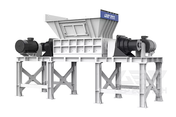 Double-Shaft Industrial Waste Shredder
