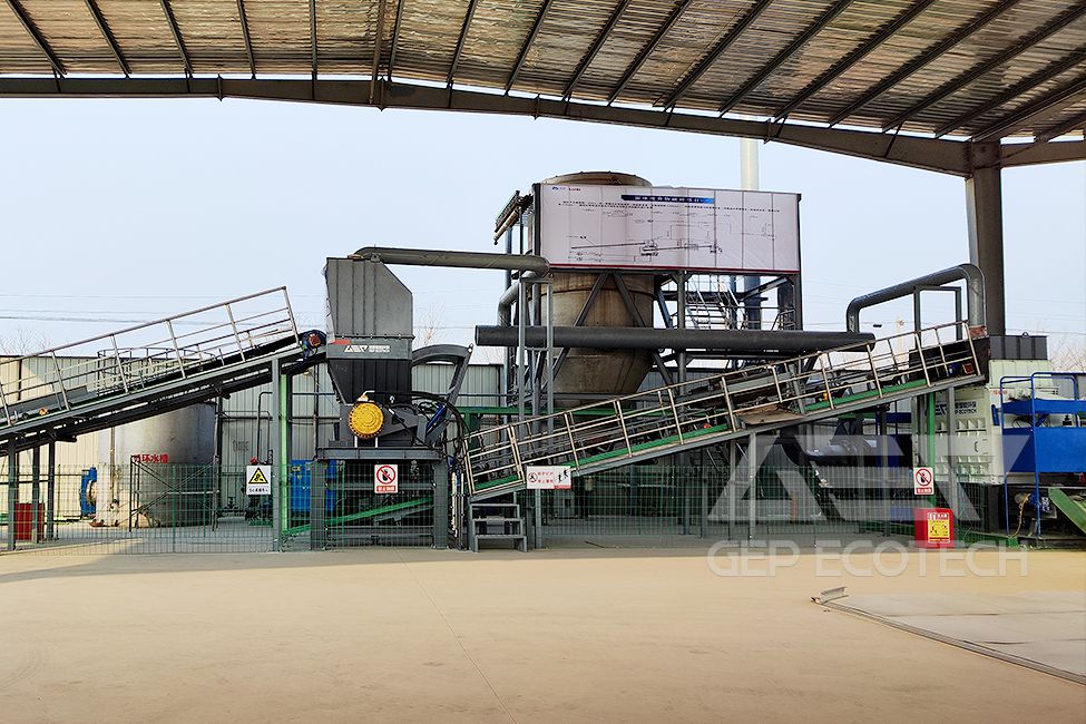 FRP Shredding Disposal Project in Shandong, China