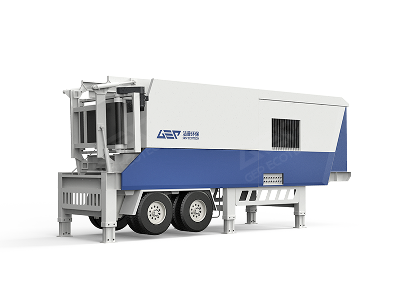 Mobile Shredding Plant