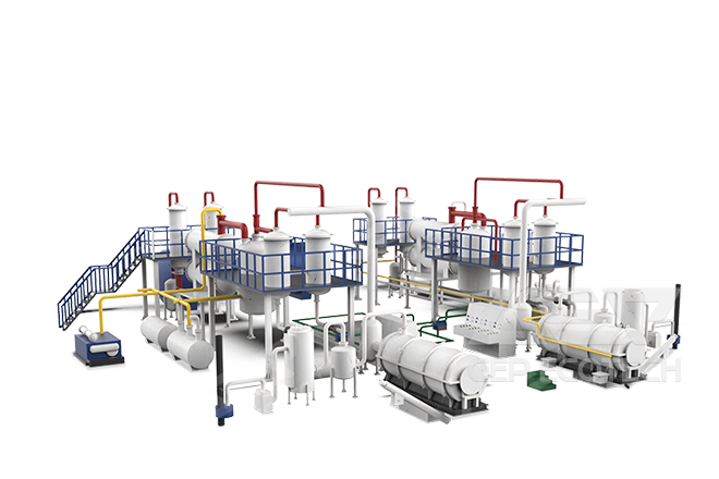 Waste Tire Pyrolysis Plant