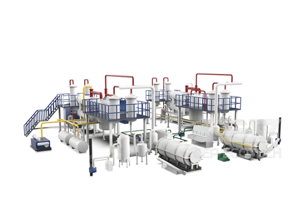 Waste Tire Pyrolysis Plant