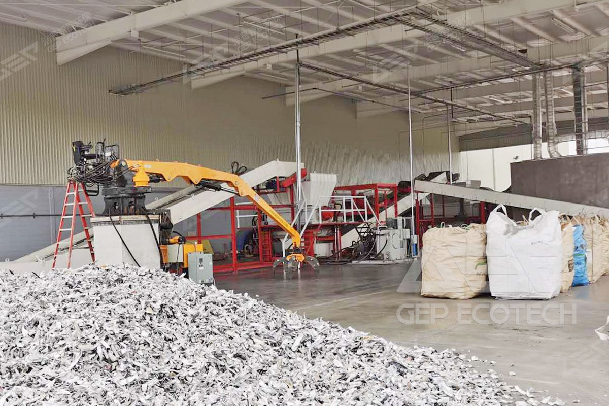Waste Metal Recycling Production Line
