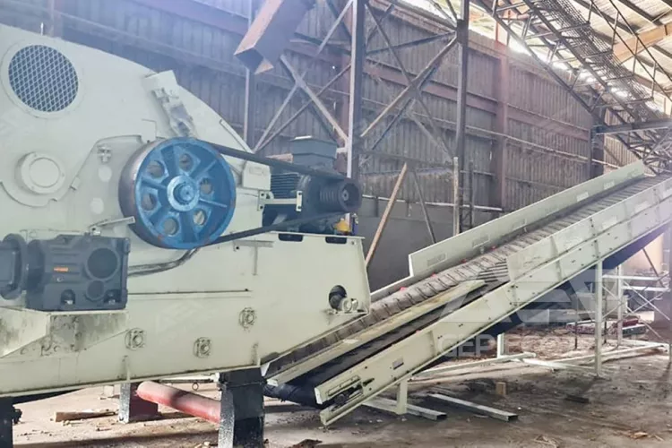 Biomass Power Plant Shredding Project in Southeast Asia
