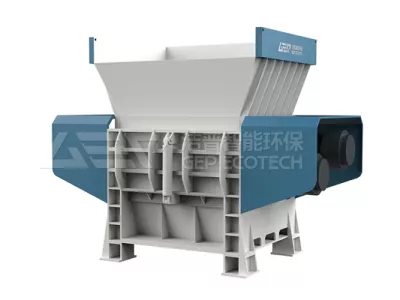 GEP ECOTECH industrial shredder four axis