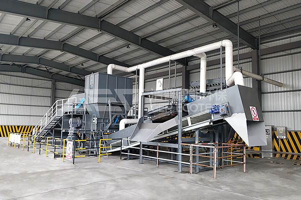 bulky waste recycling production line