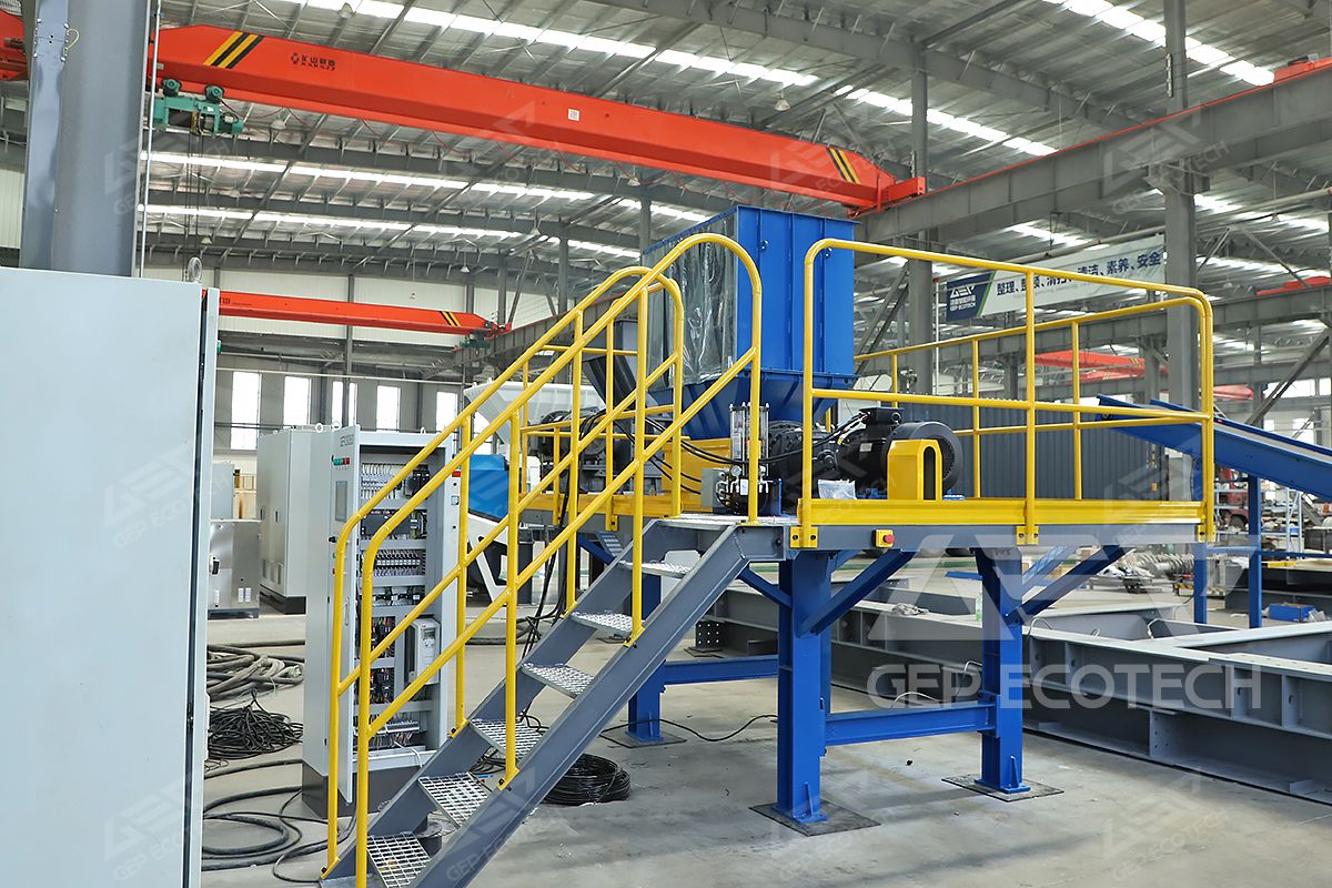 twin shaft shredder