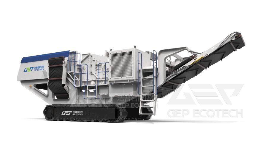 Mobile crushing equipment