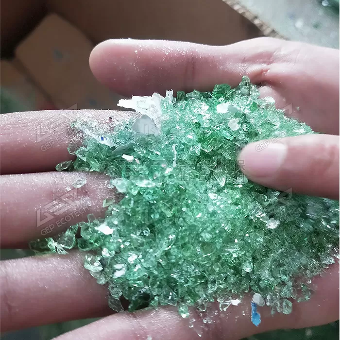 crushed glass