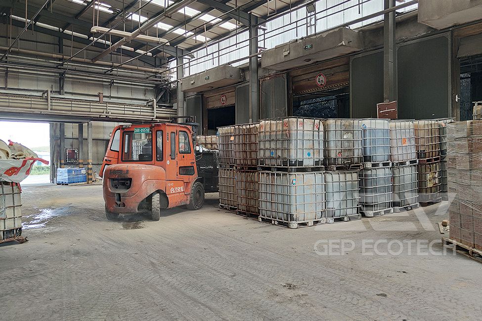 Hazardous Waste Material Disposal Project in Henan, China
