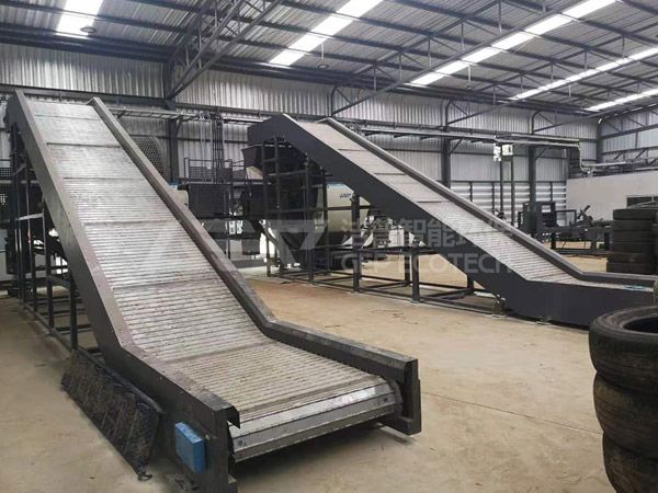 Enter the site of GEP Southeast Asia tire disposal production line, visit the Rebirth Journey of waste tire