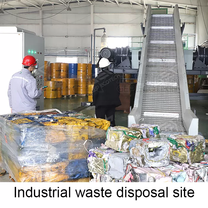 industrial waste disposal