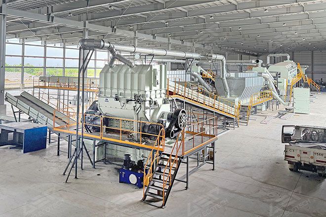 Taiwan 30 TPH RDF Project for Construction and Domestic Waste Light Fractions