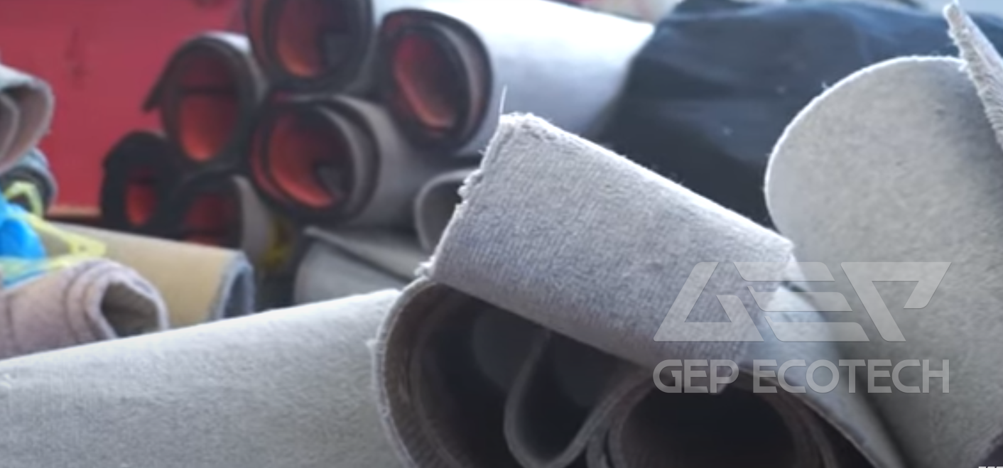 Which Shredder Is Used for Recycling Waste Carpets