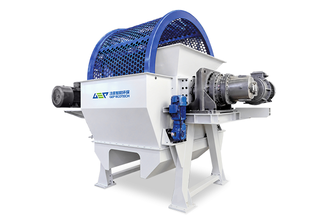 Double-Shaft Waste Tire Shredder