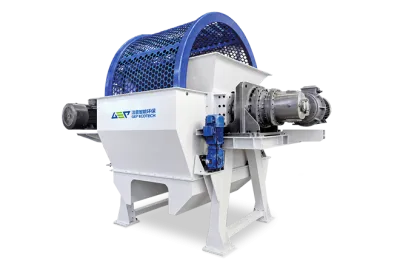 Double-Shaft Waste Tire Shredder
