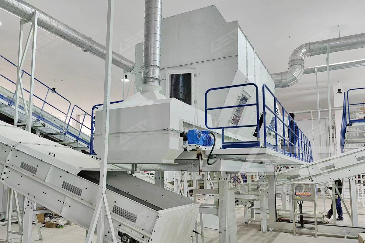Municipal Waste Sorting Machines for Farther Recycling