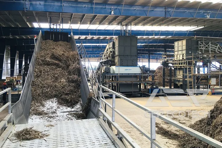 NNBP 25 MW Biomass Shredding System for a Power Station in Southeast Asia