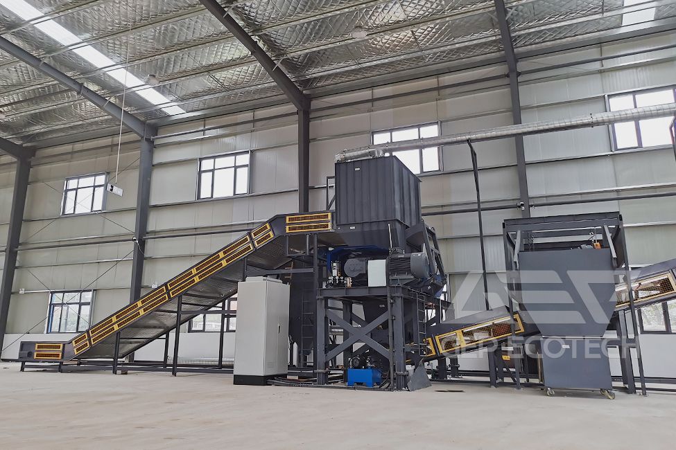 Bulky Waste Shredding Line