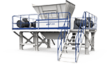 Double shaft shredder 