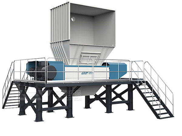 New Generation Double Shaft Shredder with Upgraded Quality