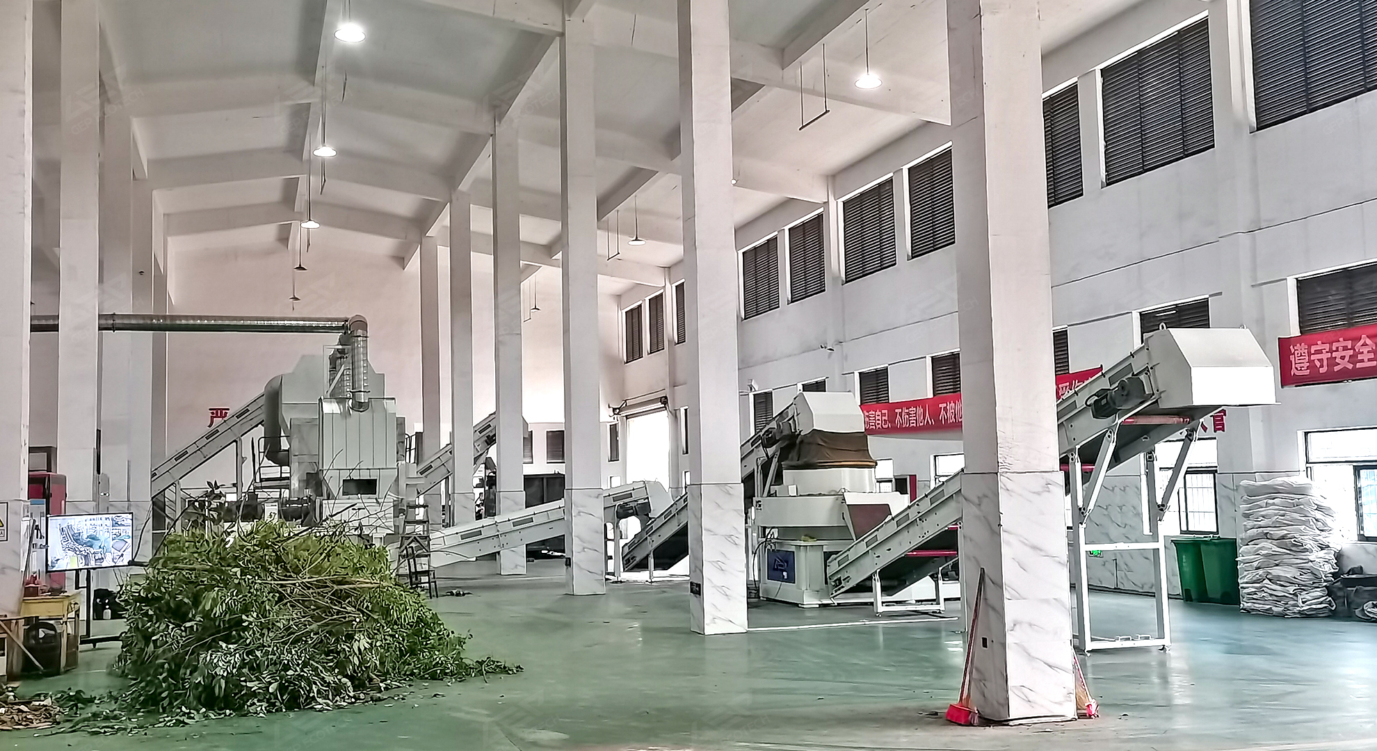 Processing Bulky Waste and Garden Waste to Produce Refuse-Derived Fuel (RDF) in Jiangxi, China