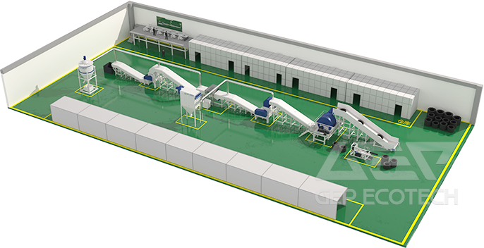 Rubber Granules Production Line