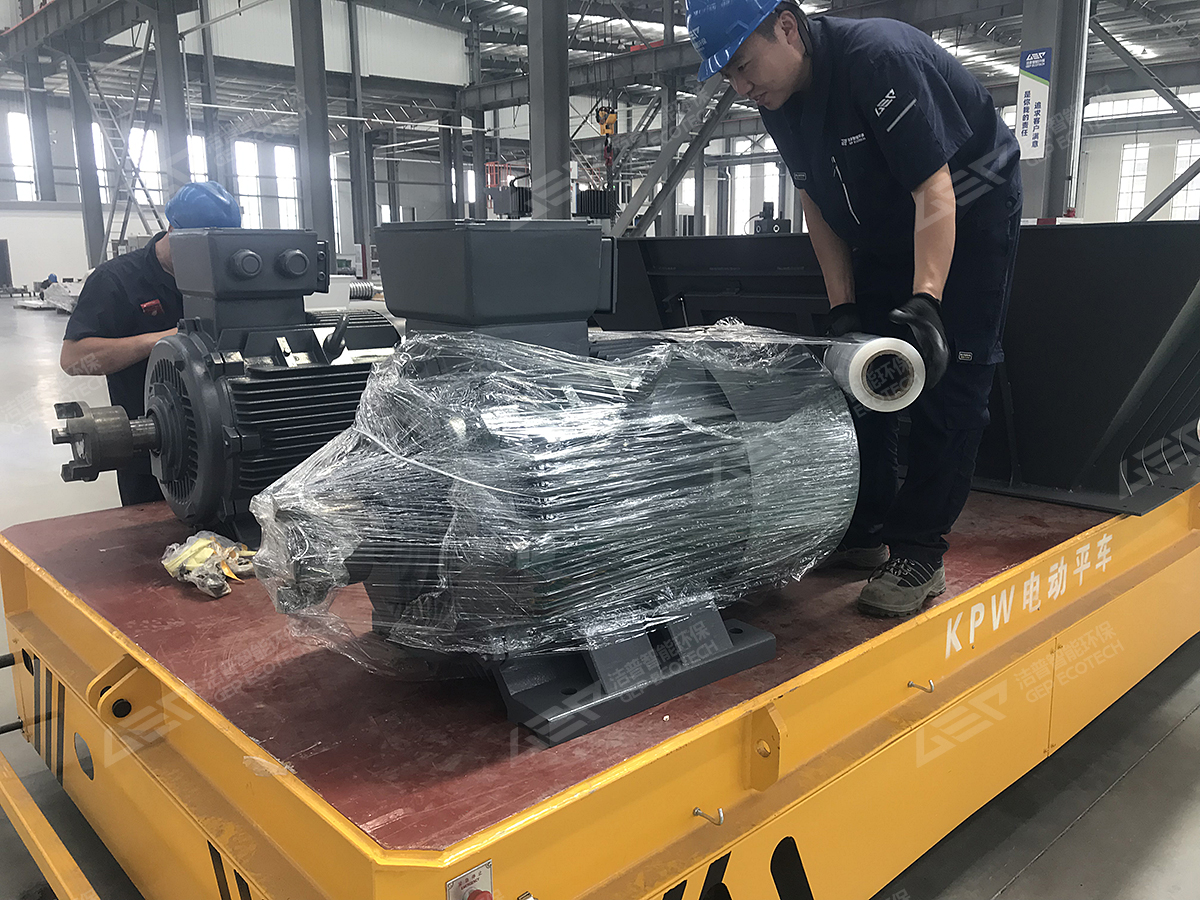 GEP bulky waste disposal system sent to Fujian, China