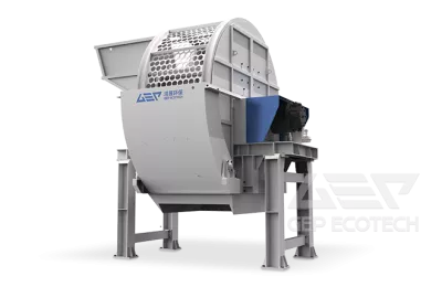 Double-Shaft Waste Tire Shredder