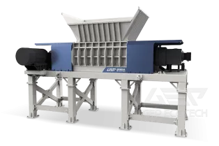 Double Shaft Biomass Shredder