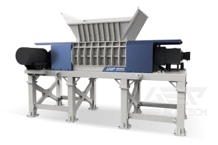 Double-Shaft Biomass Shredder