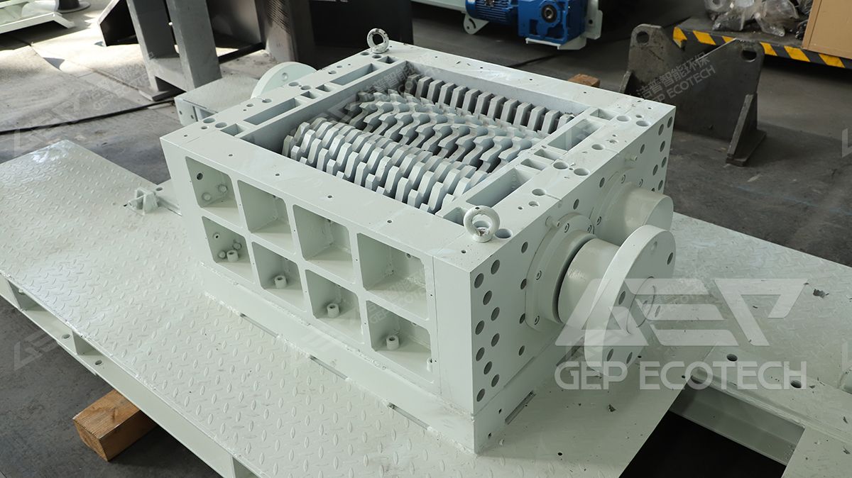 Double Shaft Shredder Chamber Box 