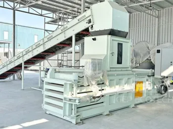 100 Tons/Month MSW Recyclables Baling Project in the Middle East