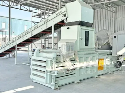 100 Tons/Month MSW Recyclables Baling Project in the Middle East