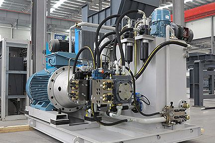 hydraulic auxiliary pressing device 