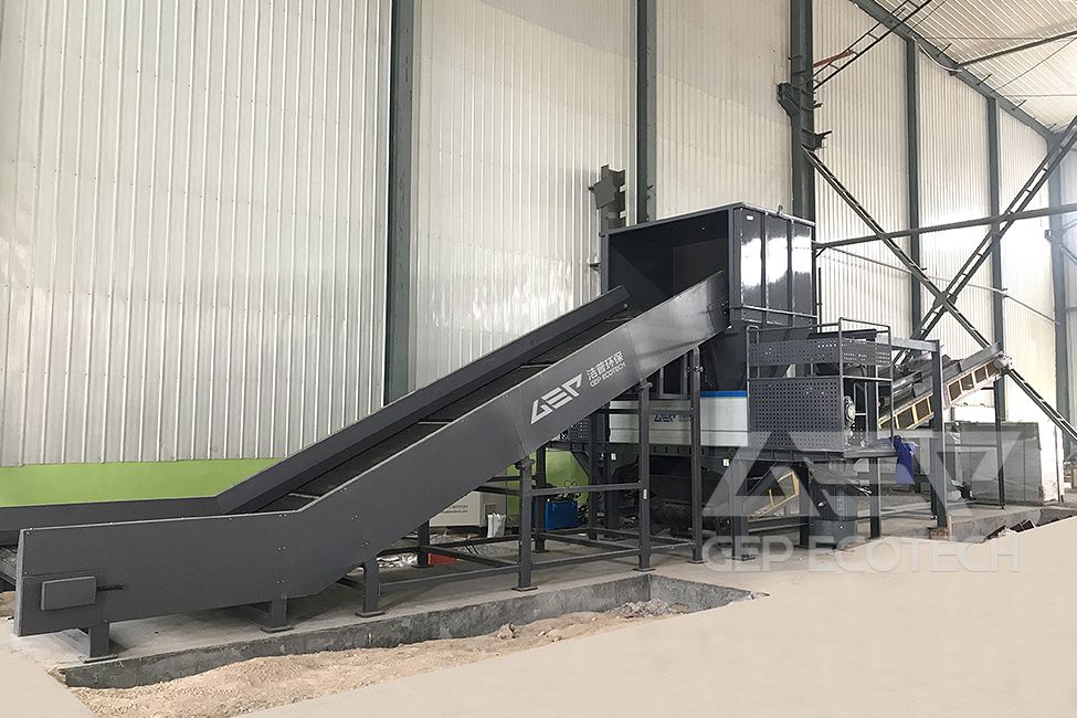 Bulky Waste Shredding and Sorting System
