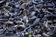 Waste tires