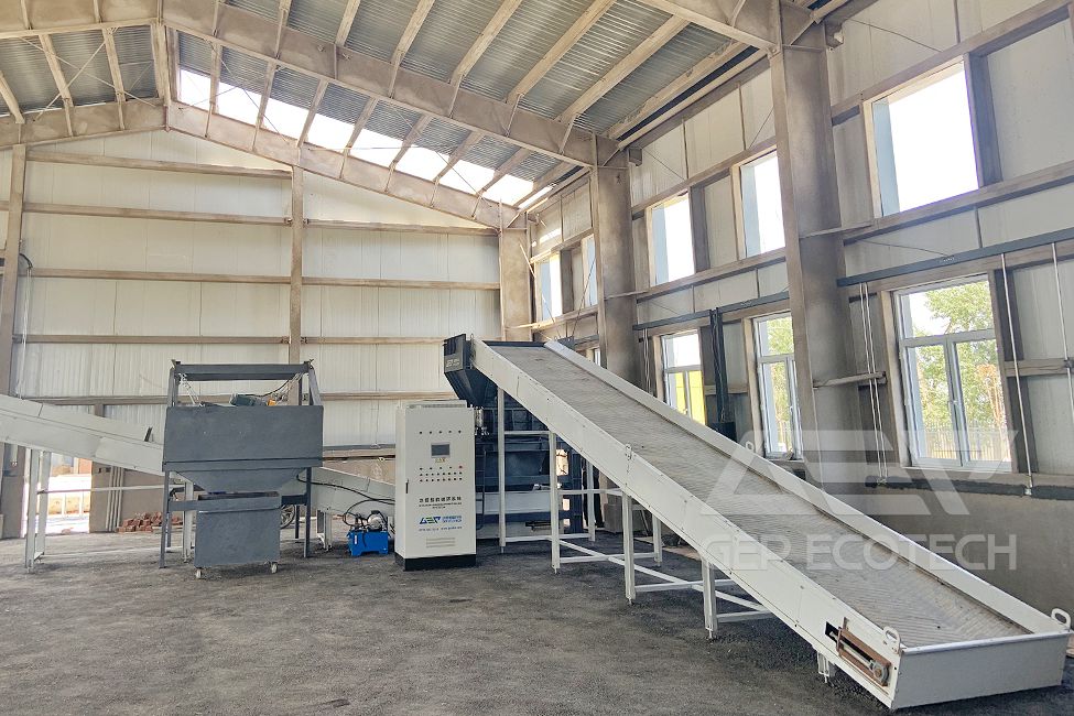 Bulky Waste Pretreatment Station in Xinjiang