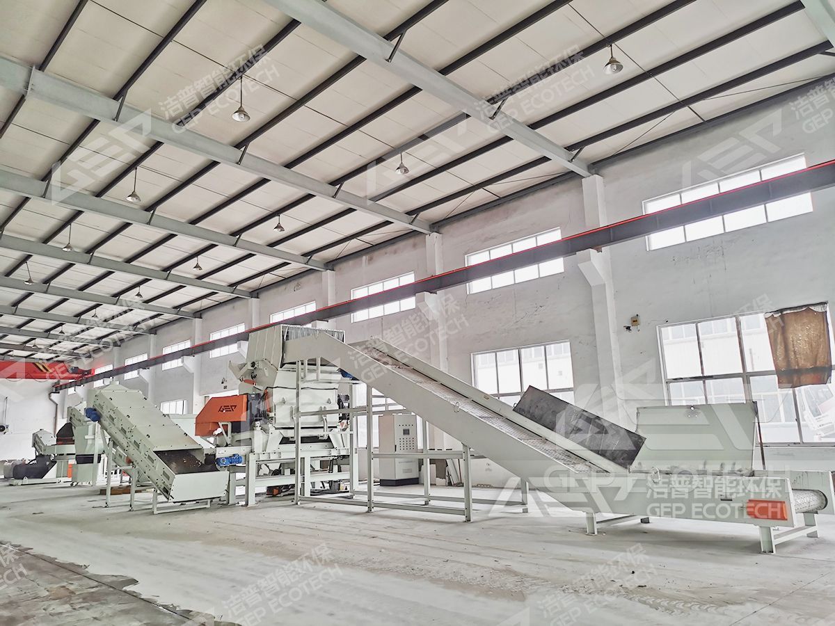 Industrial waste RDF production line