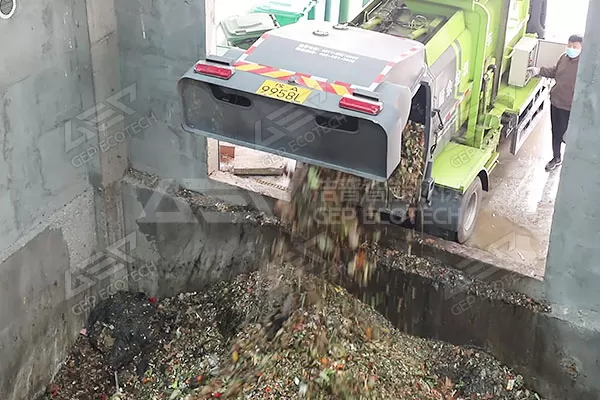 Common crusher used for food waste industry